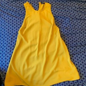 American apparel Mustard yellow dress